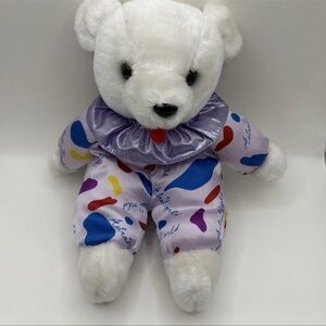 Vtg AstroWorld Teddy Stuffed Plush Bear Very Rare Original Astroworld Gift Shop